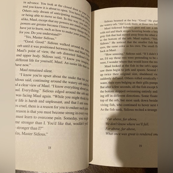 Hardback Book ..Star Wars The Wrath of Darth Maul by Ryder Windham - Picture 16 of 16